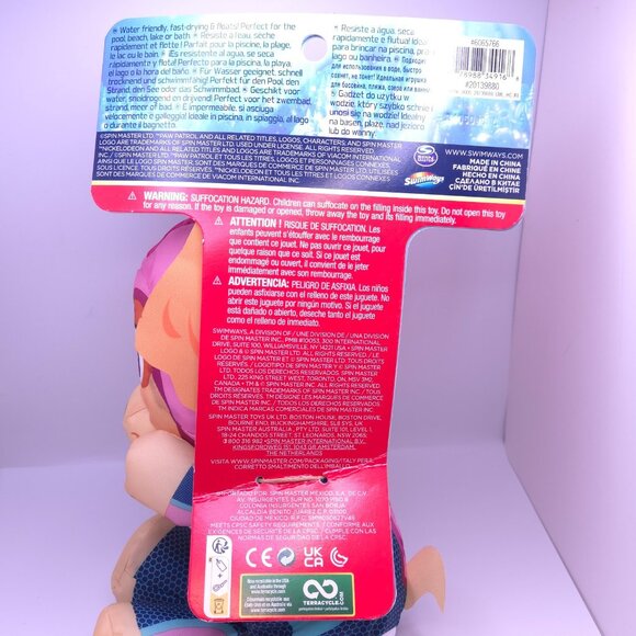 Swimways Paw Patrol Skye Swim Huggable Bath & Beach Toy for Kids aged 1+ - Picture 3 of 6